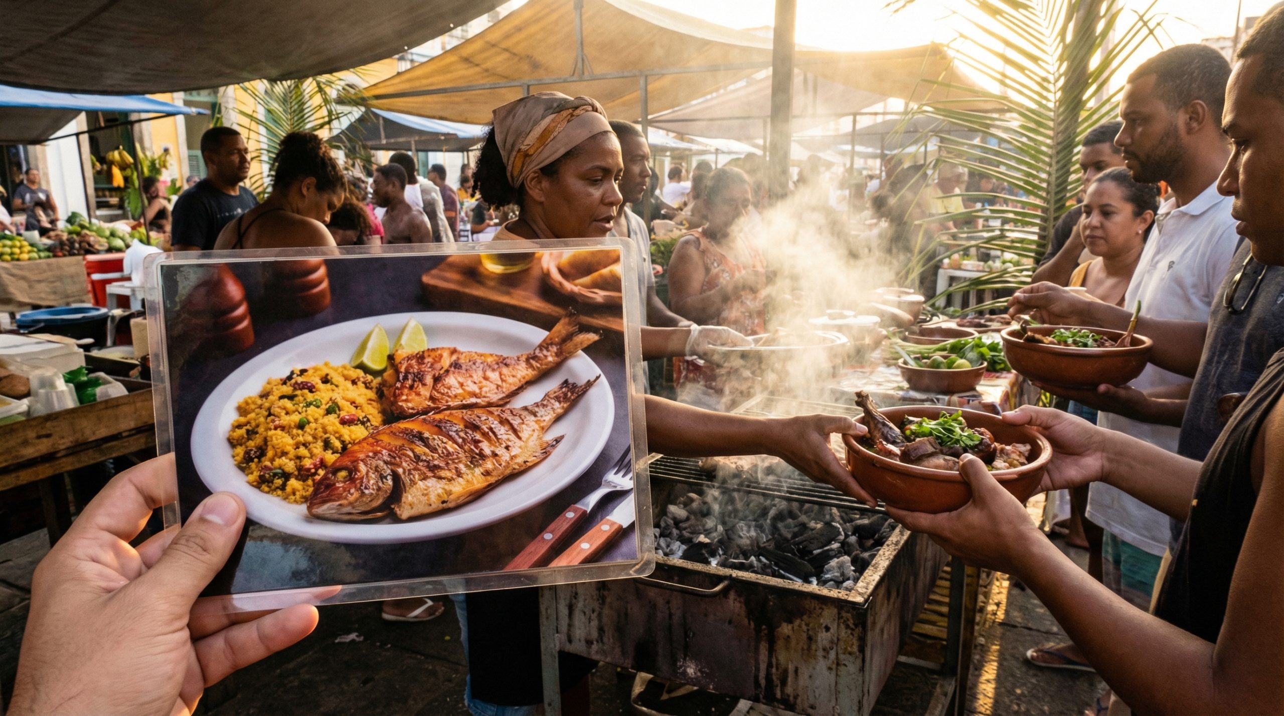 Fotos no cardápio distorcem Comidas e Costumes