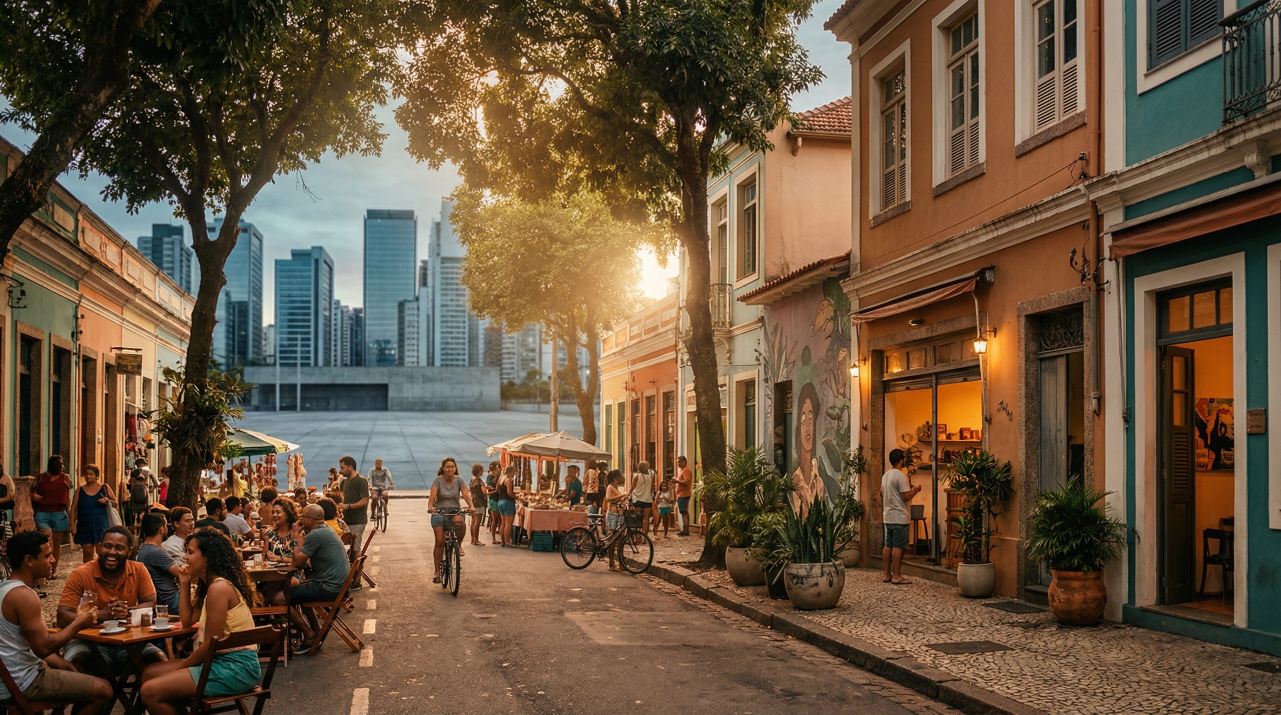 Bairros residenciais superam o centro de Cidades Imperdíveis