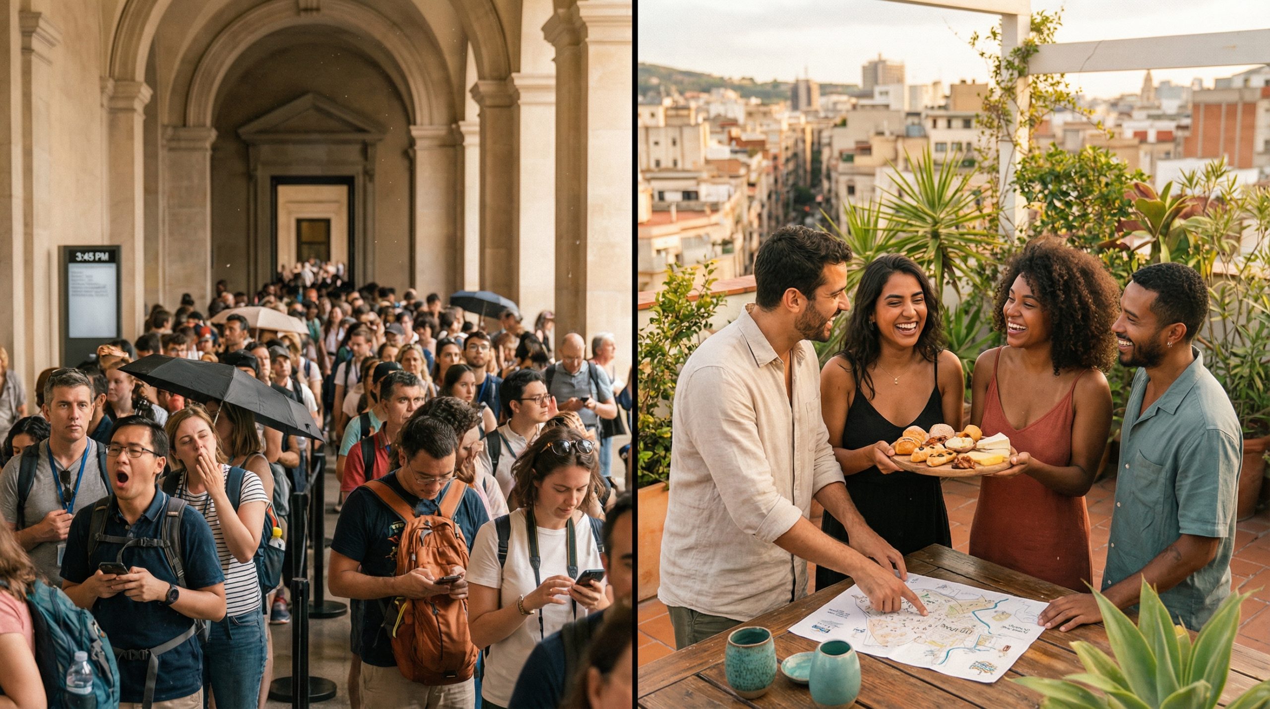 Filas longas não provam a qualidade de Atrações e Passeios