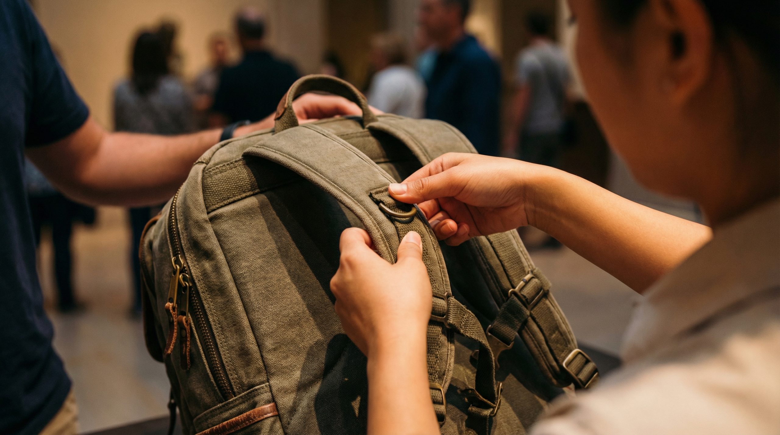 Mochilas volumosas barram sua entrada em Atrações e Passeios - 2