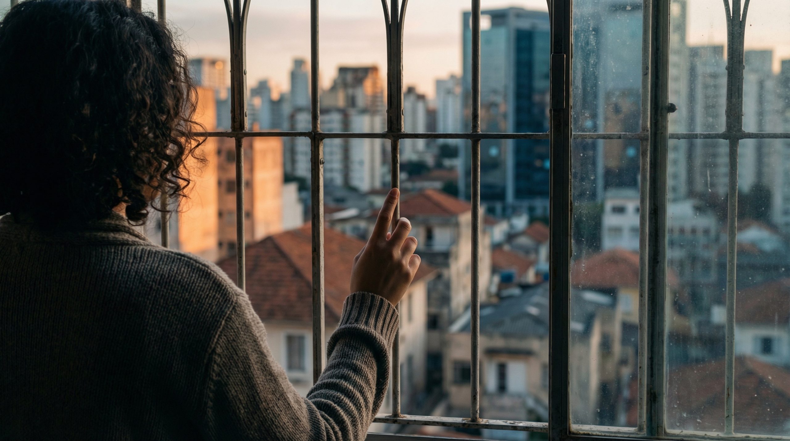 Grades nas janelas denunciam o risco nos Bairros e Regiões