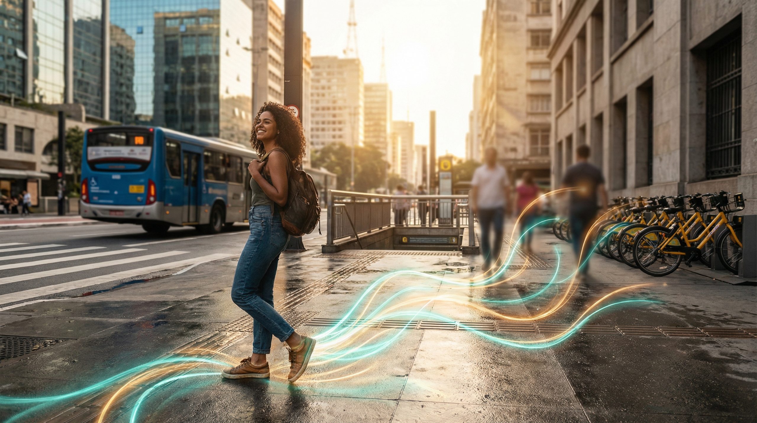 Conexões a pé (breves) destravam seu Transporte Local