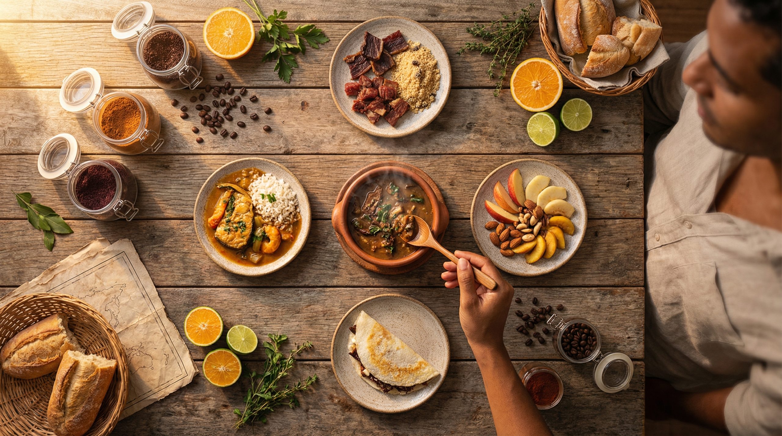 Aromas locais agem como bússola em Comidas e Costumes