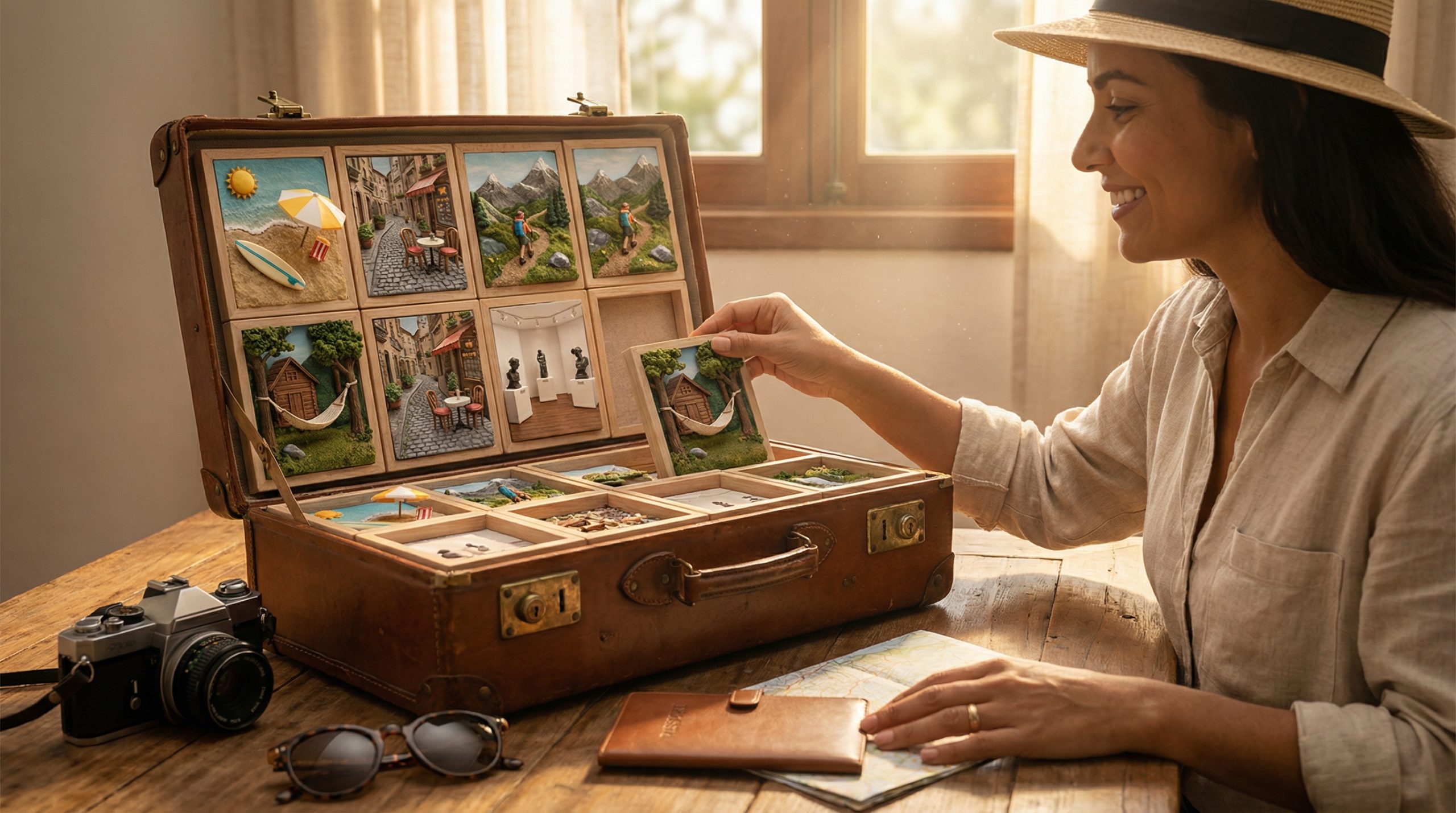 Troque a correria por Roteiros por Dias inteligentes