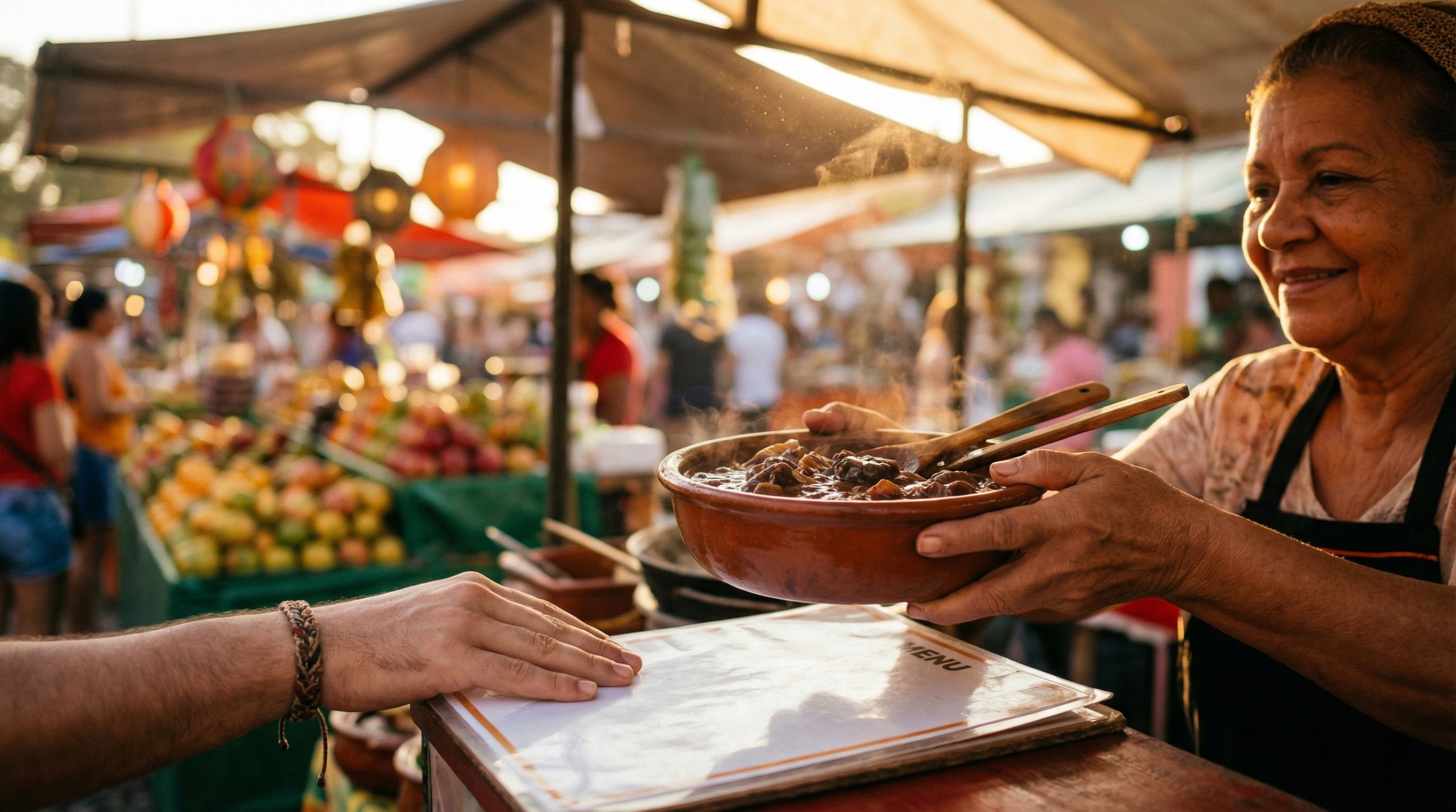 Não aceite menu em inglês para Comidas e Costumes (é cilada)
