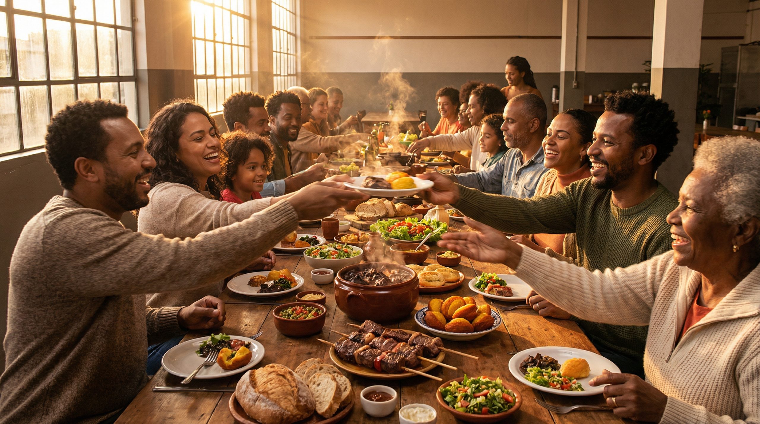 Salões barulhentos entregam o ouro das Comidas e Costumes
