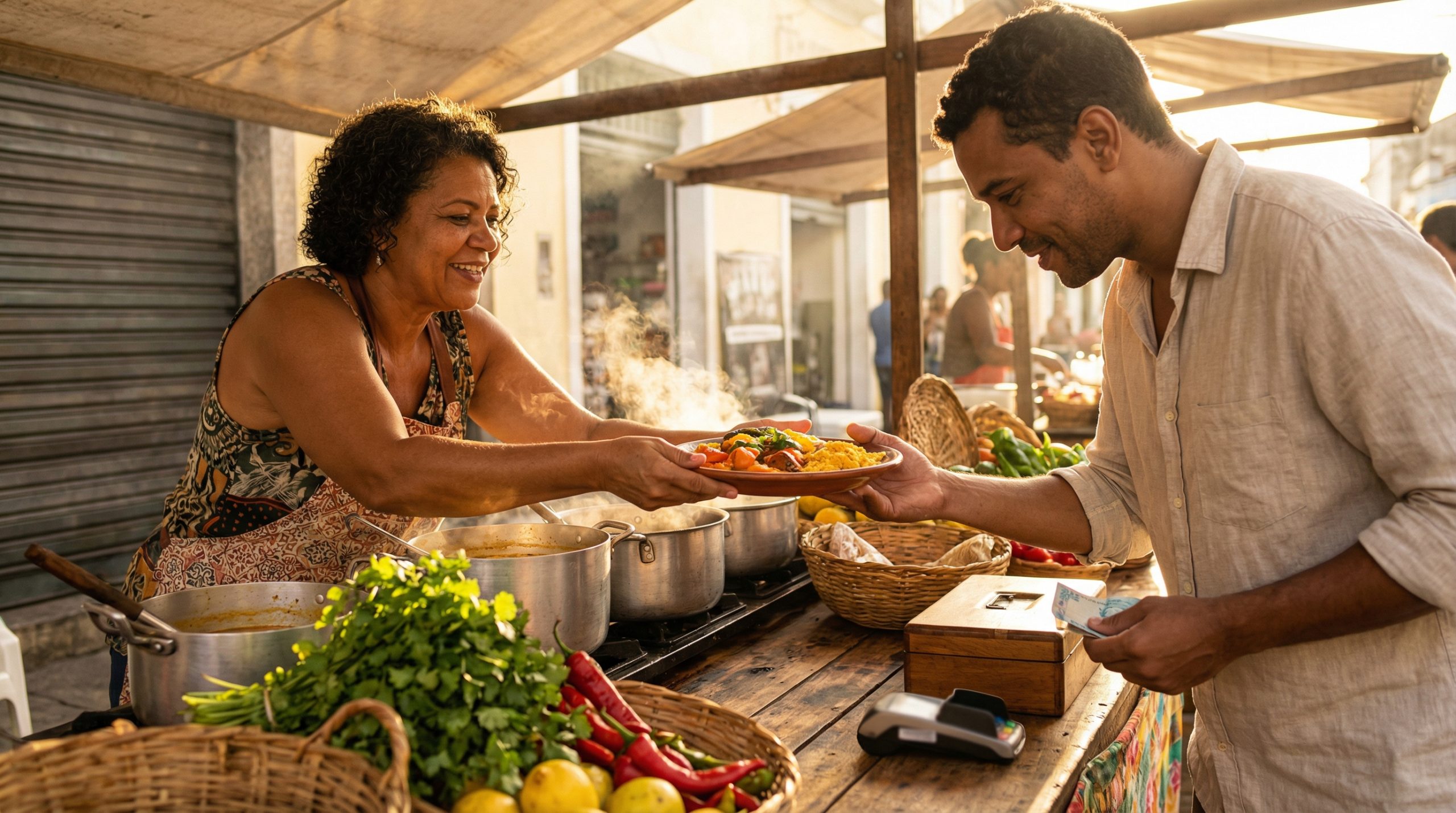 Só aceita dinheiro? Sinal verde em Comidas e Costumes