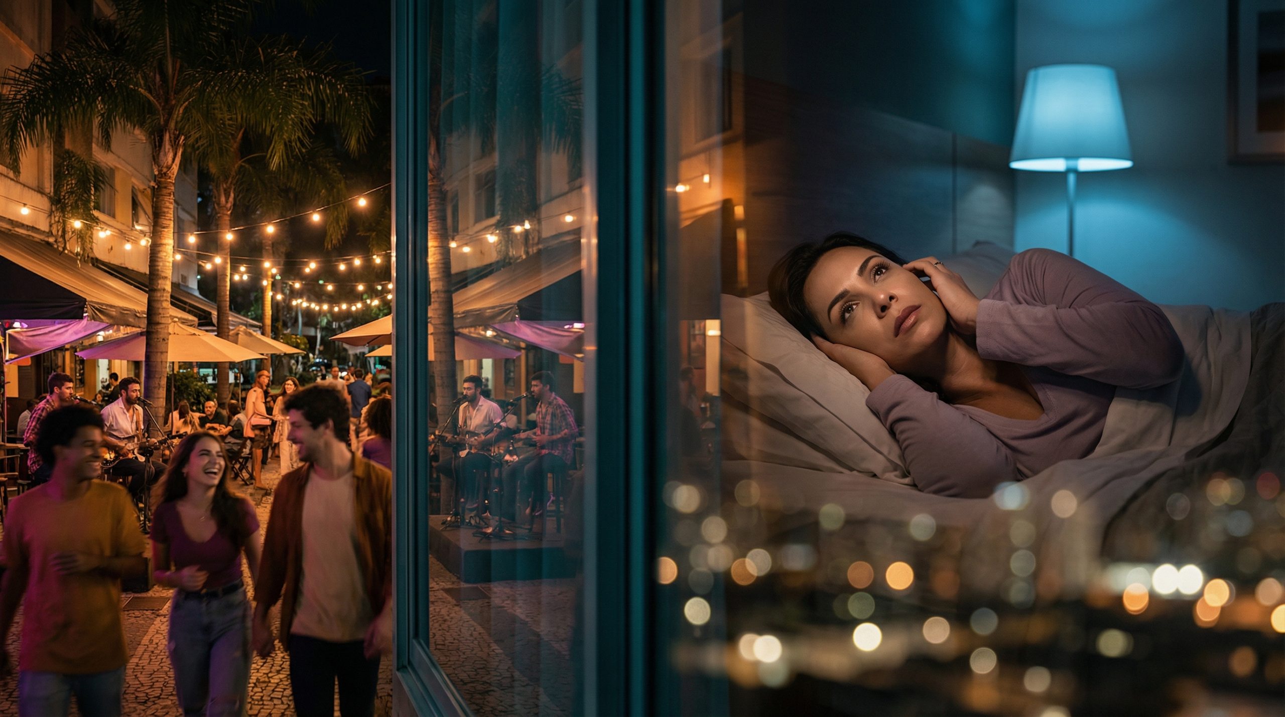 Vibe boêmia custa noites de sono em certos Bairros e Regiões