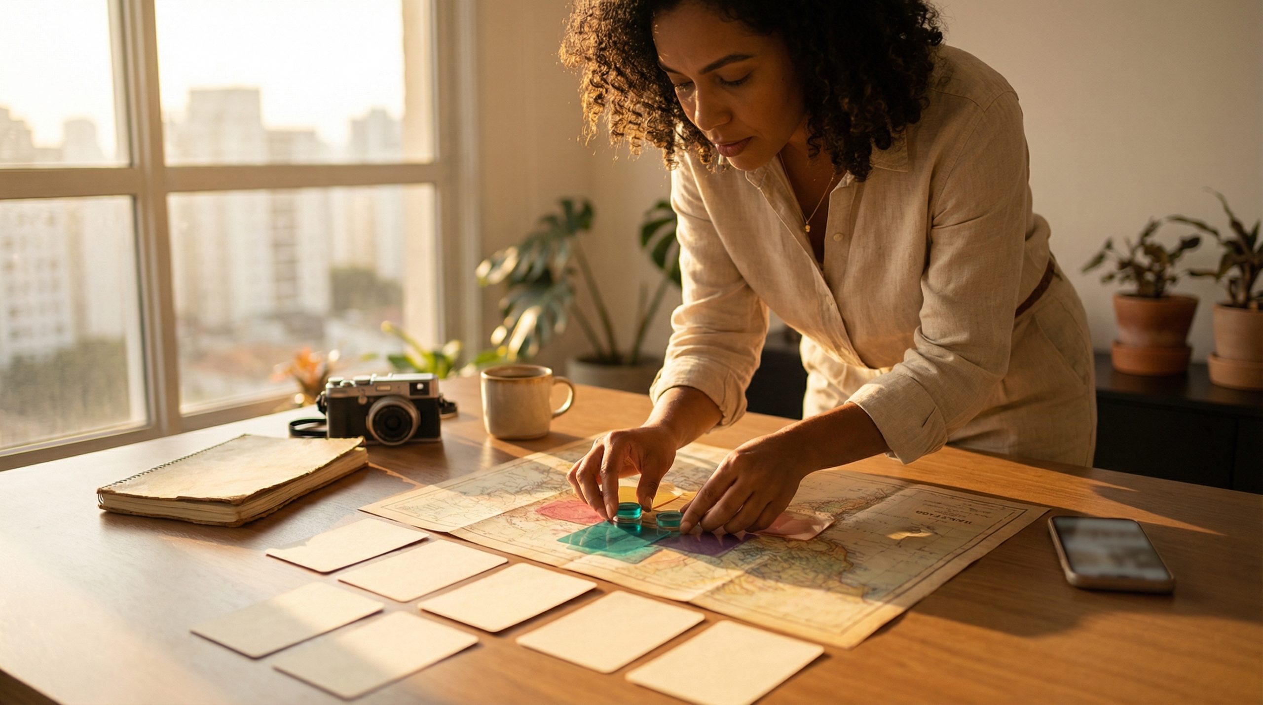 Troque o vaivém por zonas nos Roteiros por Dias