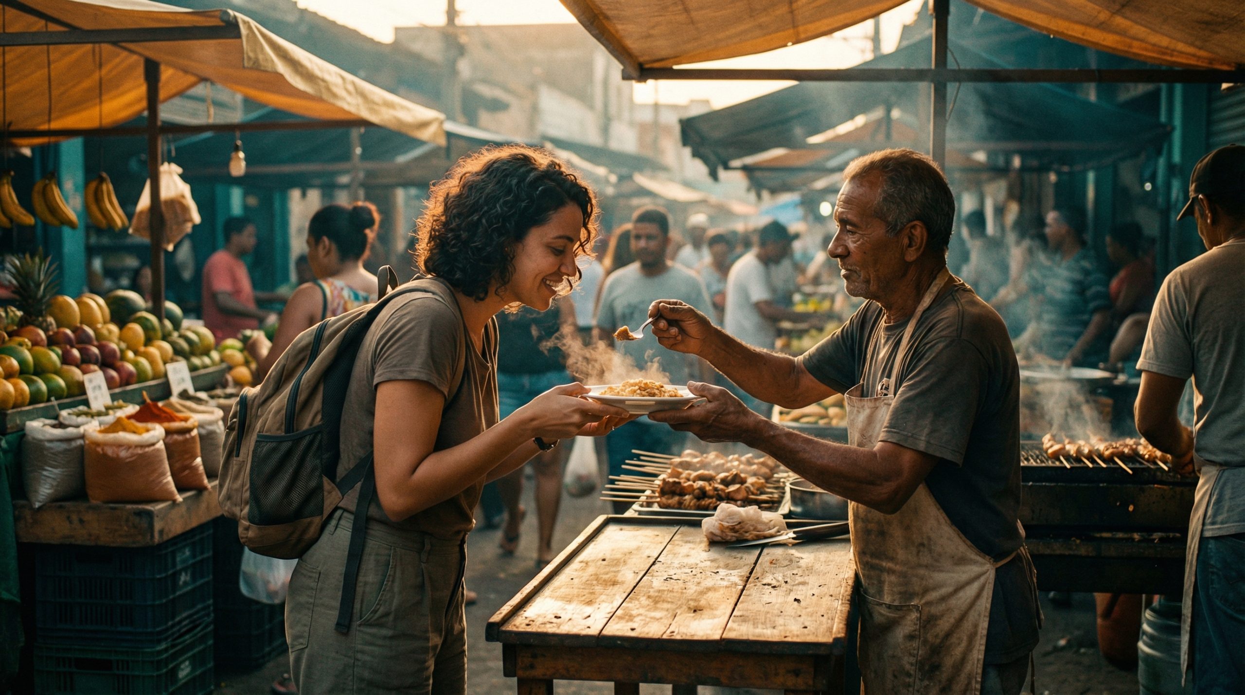 Comer em pé: a prova de fogo das Comidas e Costumes