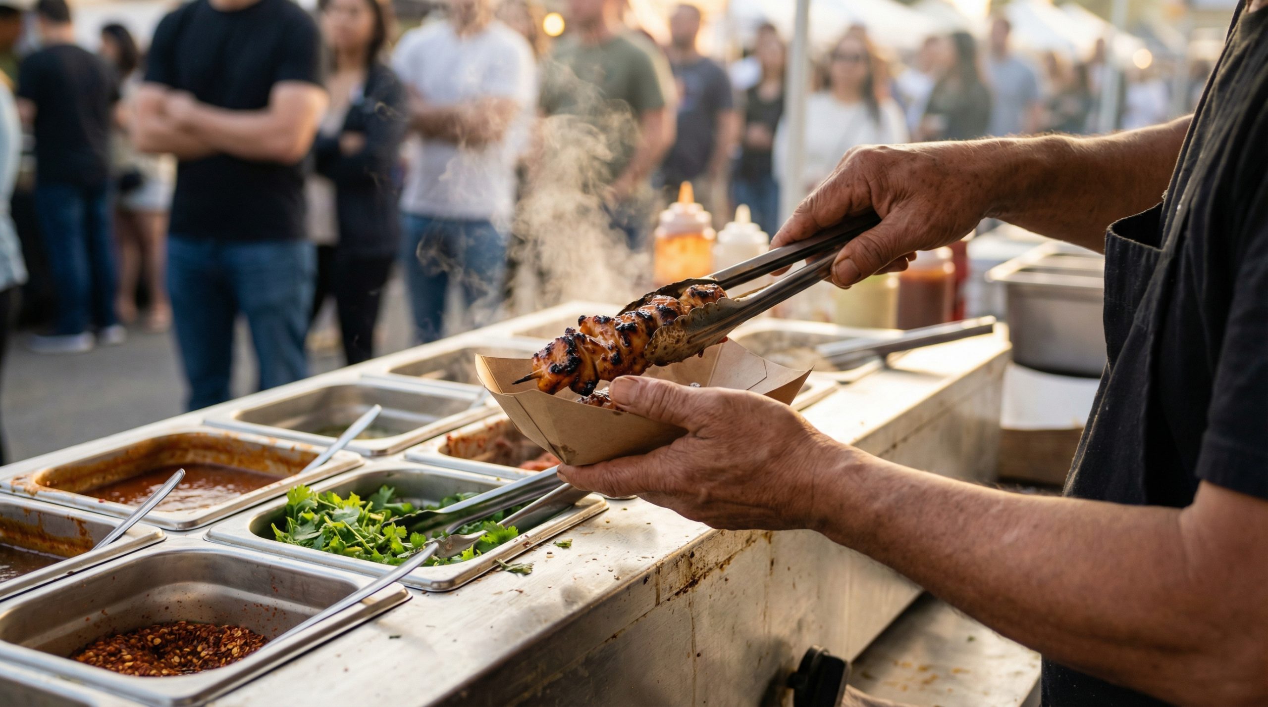 Comer em pé: a prova de fogo das Comidas e Costumes - 2